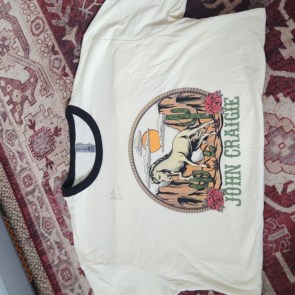 SIGNED John Craigie shirt